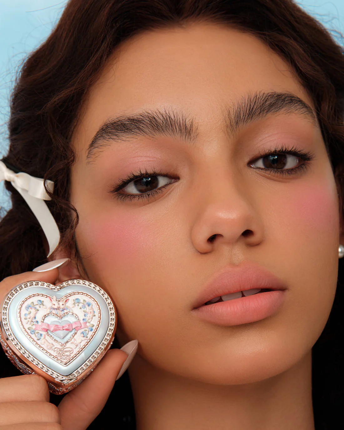 Bunny Garden Embossed Blush - Image 12