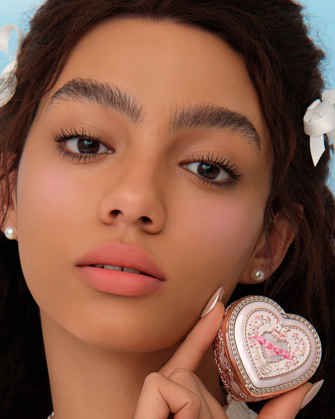 Bunny Garden Embossed Blush - Image 18