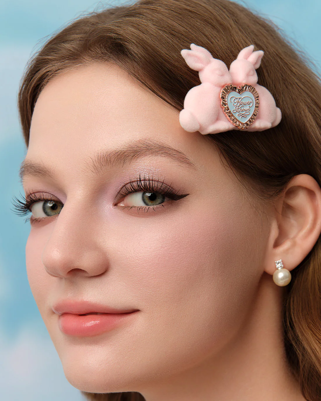 Bunny Garden Hair Clip - Image 4