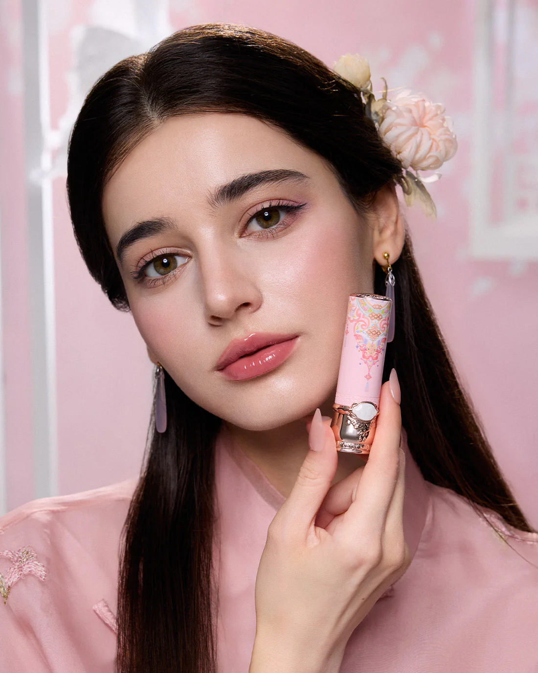 Butterfly Cloud Collar Glossy Lipstick - Image 55