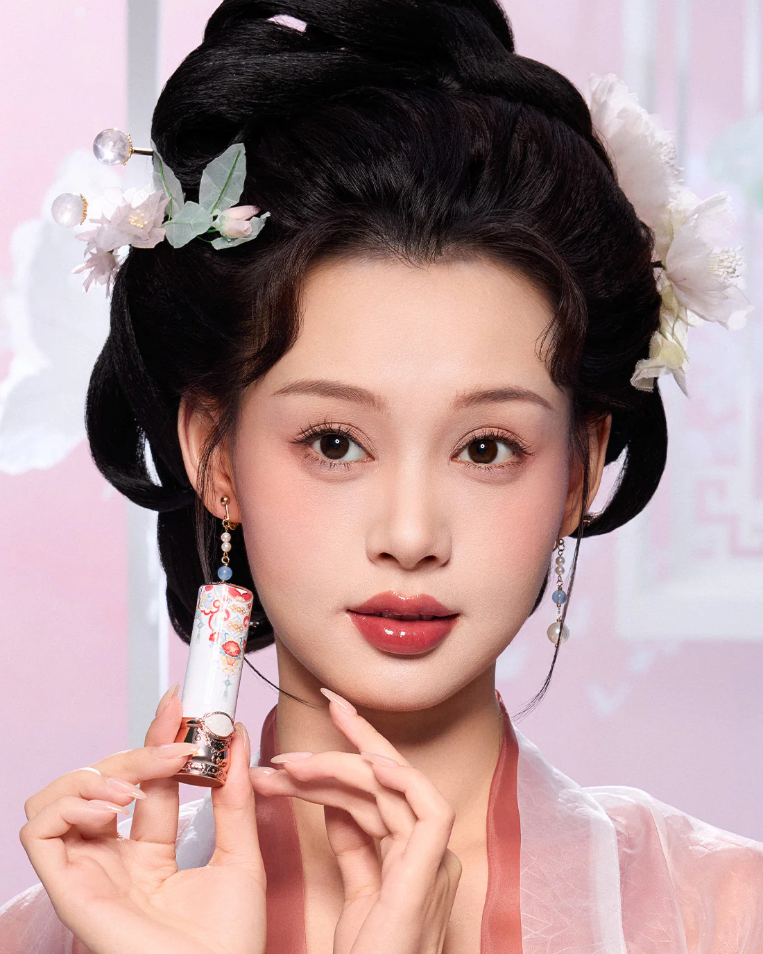 Butterfly Cloud Collar Glossy Lipstick - Image 87