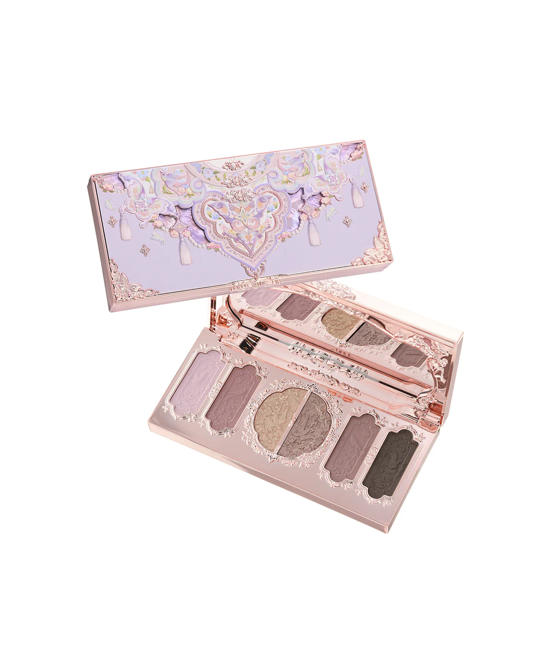 Butterfly Cloud Collar Embossed Six-Color Makeup Palette - Image 17