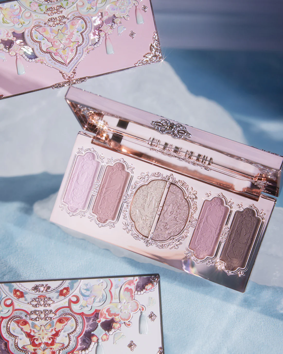 Butterfly Cloud Collar Embossed Six-Color Makeup Palette - Image 22