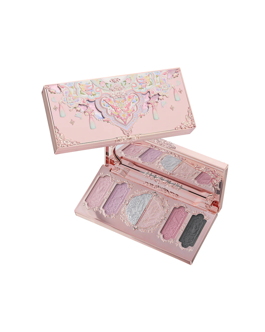 Butterfly Cloud Collar Embossed Six-Color Makeup Palette (Bundle) - Image 9