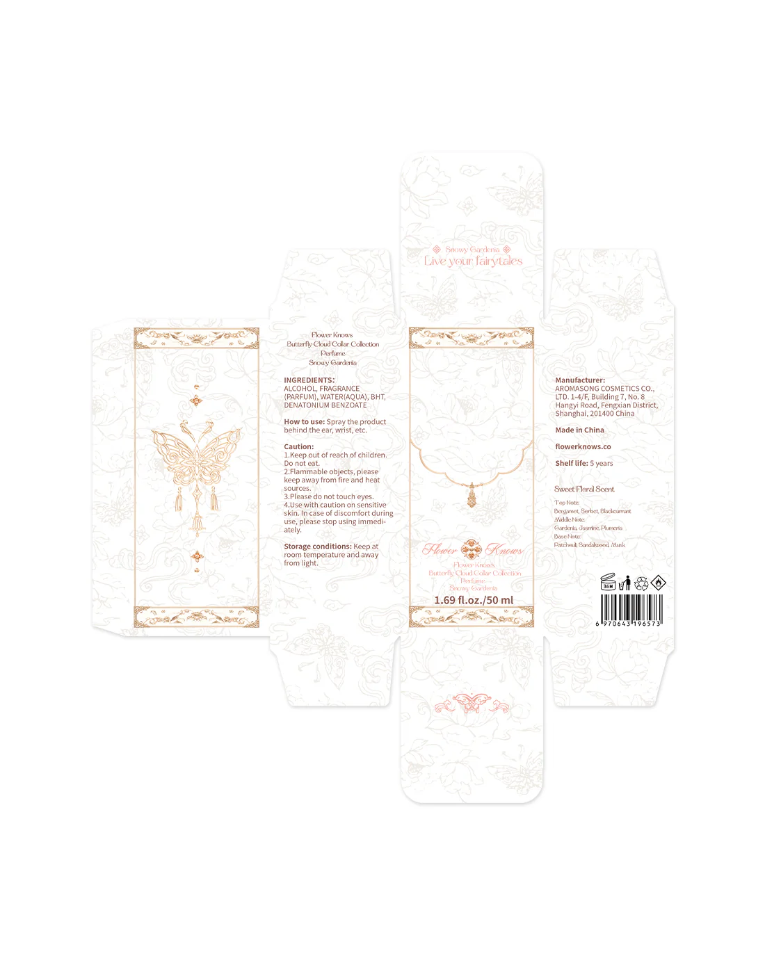 Butterfly Cloud Collar Perfume - Image 12