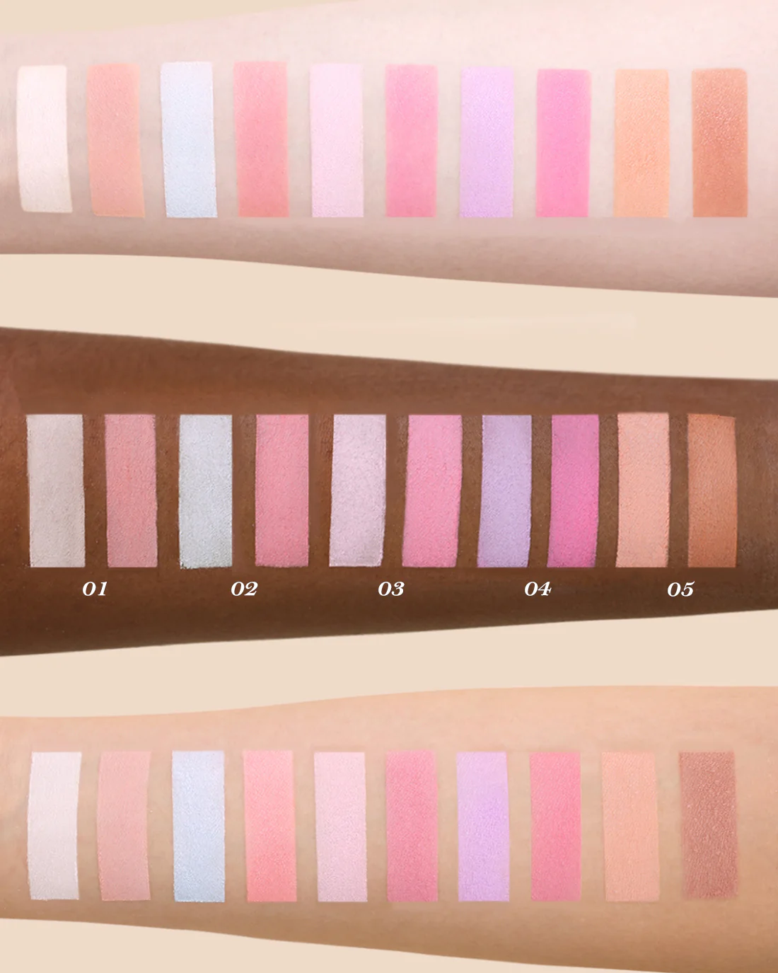 Butterfly Cloud Collar Rouge Box Highlighting & Blush Duo Powder - Image 21