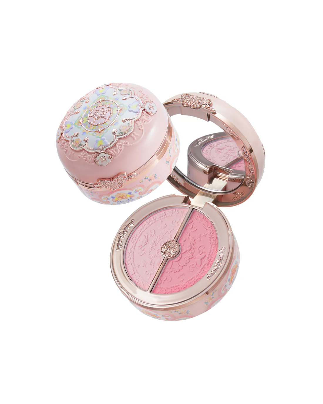 Butterfly Cloud Collar Rouge Box Highlighting & Blush Duo Powder (Bundles) - Image 3