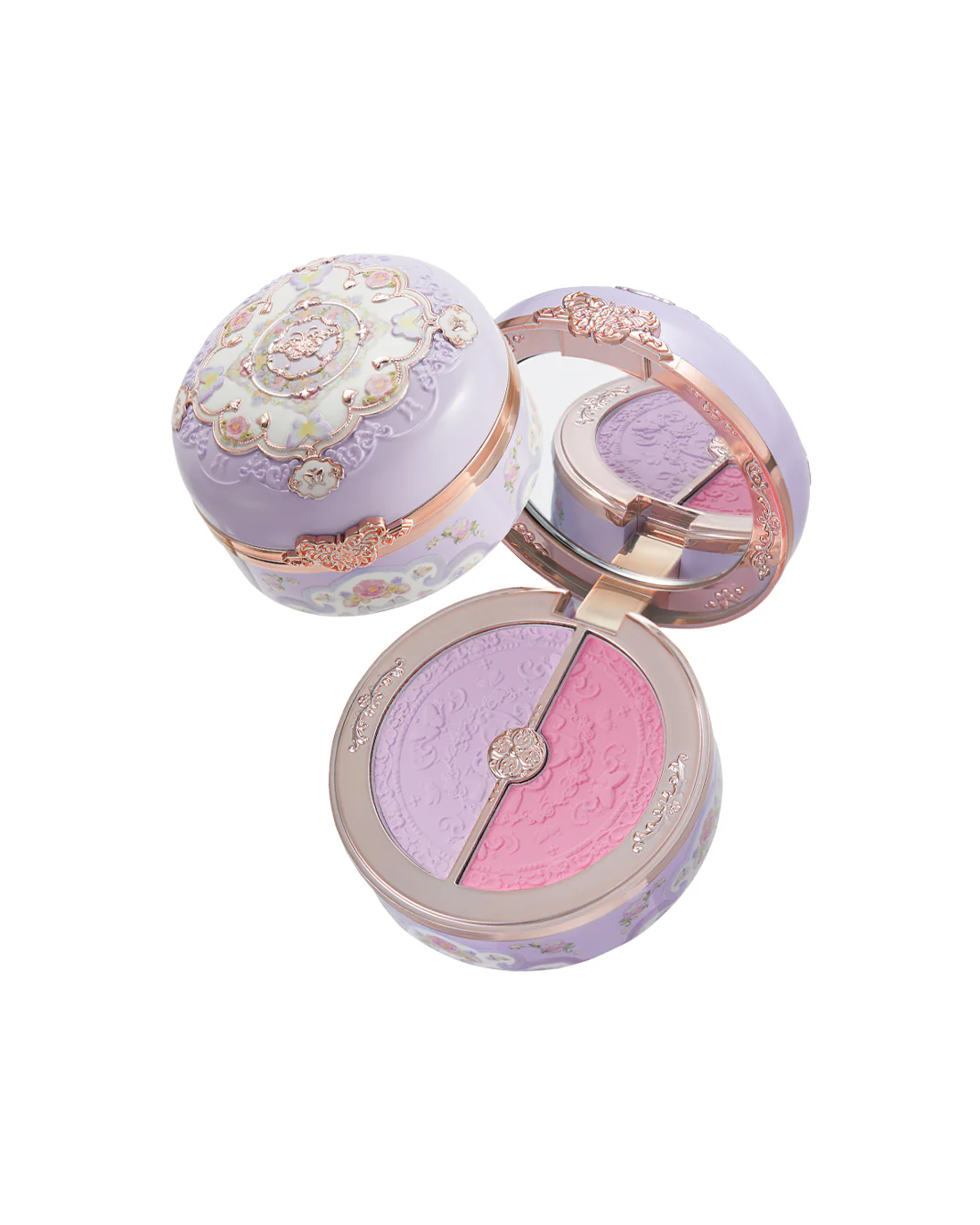 Butterfly Cloud Collar Rouge Box Highlighting & Blush Duo Powder (Bundles) - Image 4