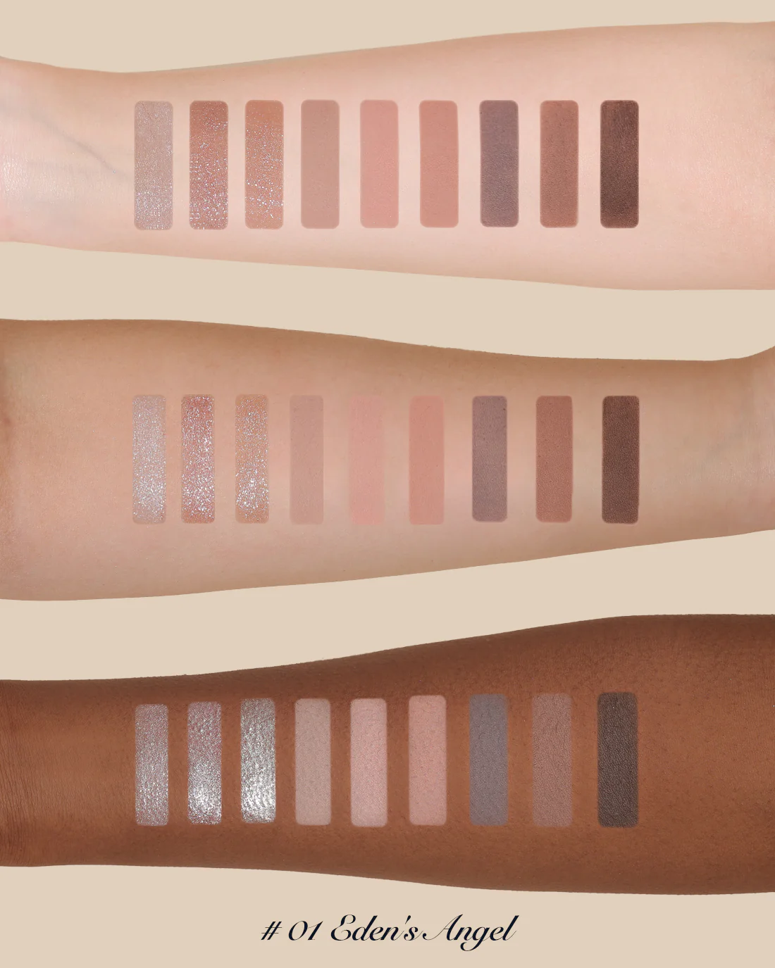 Little Angel 9-Color Eyeshadow Palette - Image 3