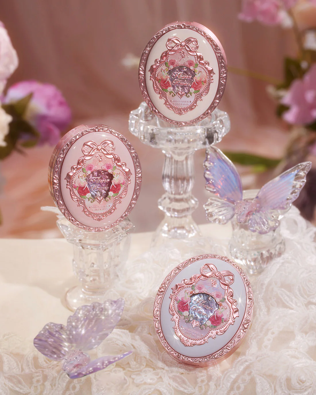Midsummer Fairytales Velvet Embossed Blush - Image 22