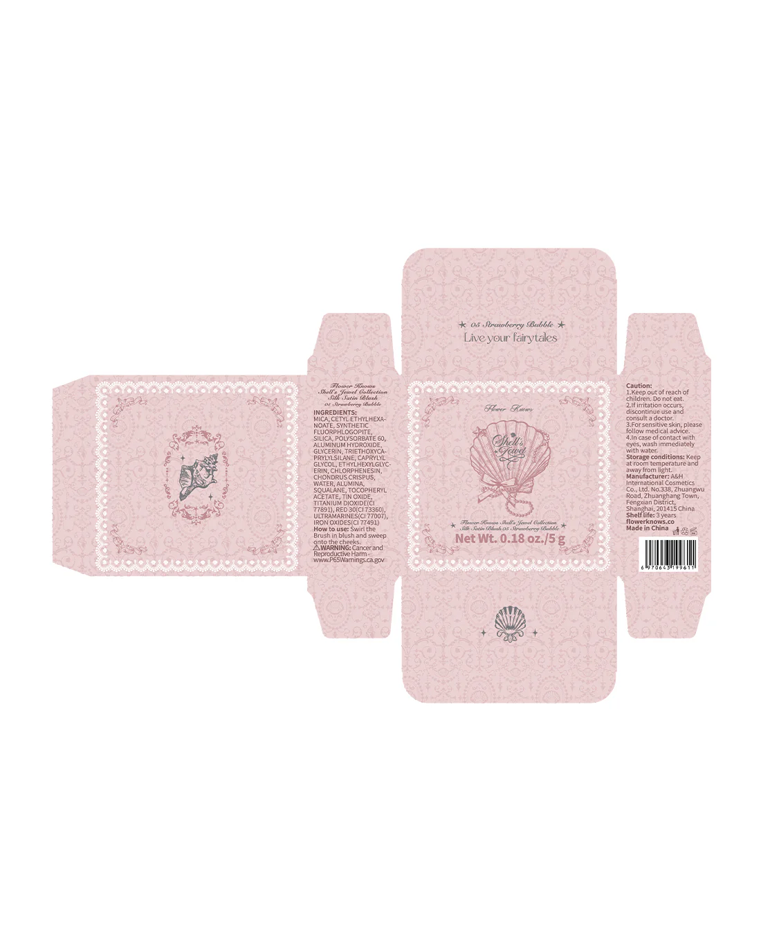 Shell's Jewel Silk Satin Blush - Image 29