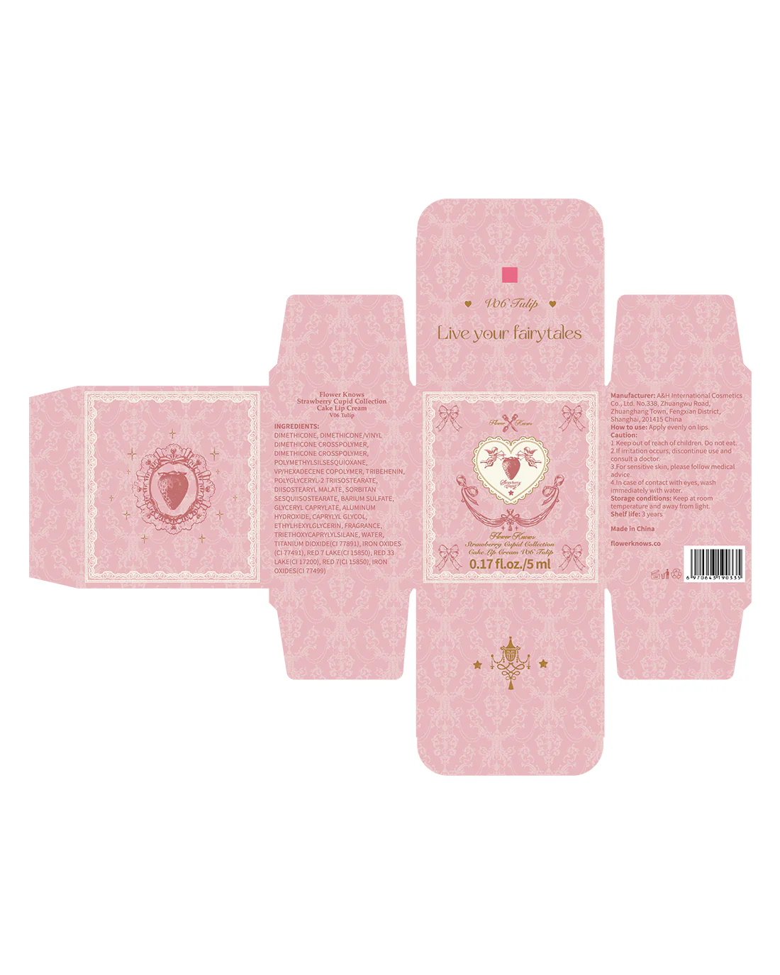 Strawberry Cupid Cake Lip Cream - Image 45