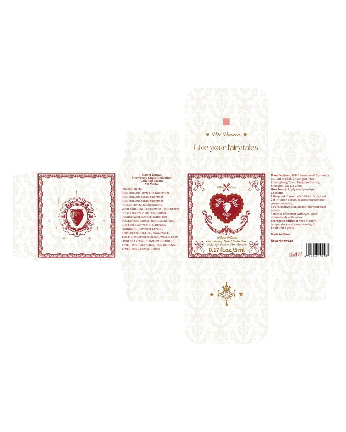 Strawberry Cupid Cake Lip Cream - Image 7