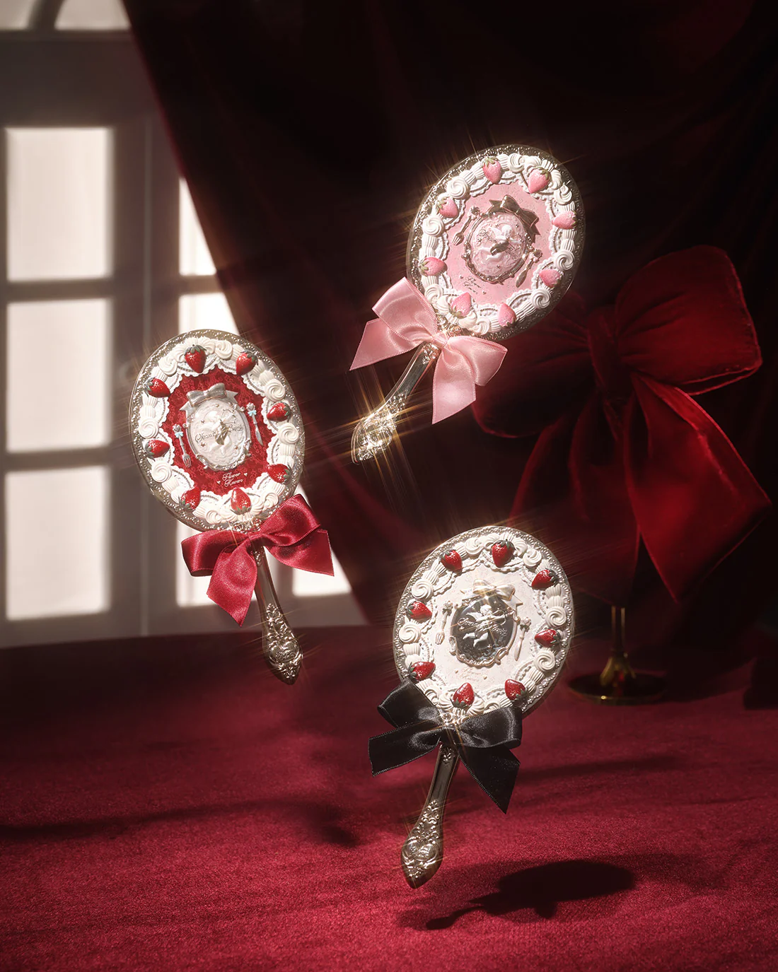 Strawberry Cupid Hand Mirror - Image 3