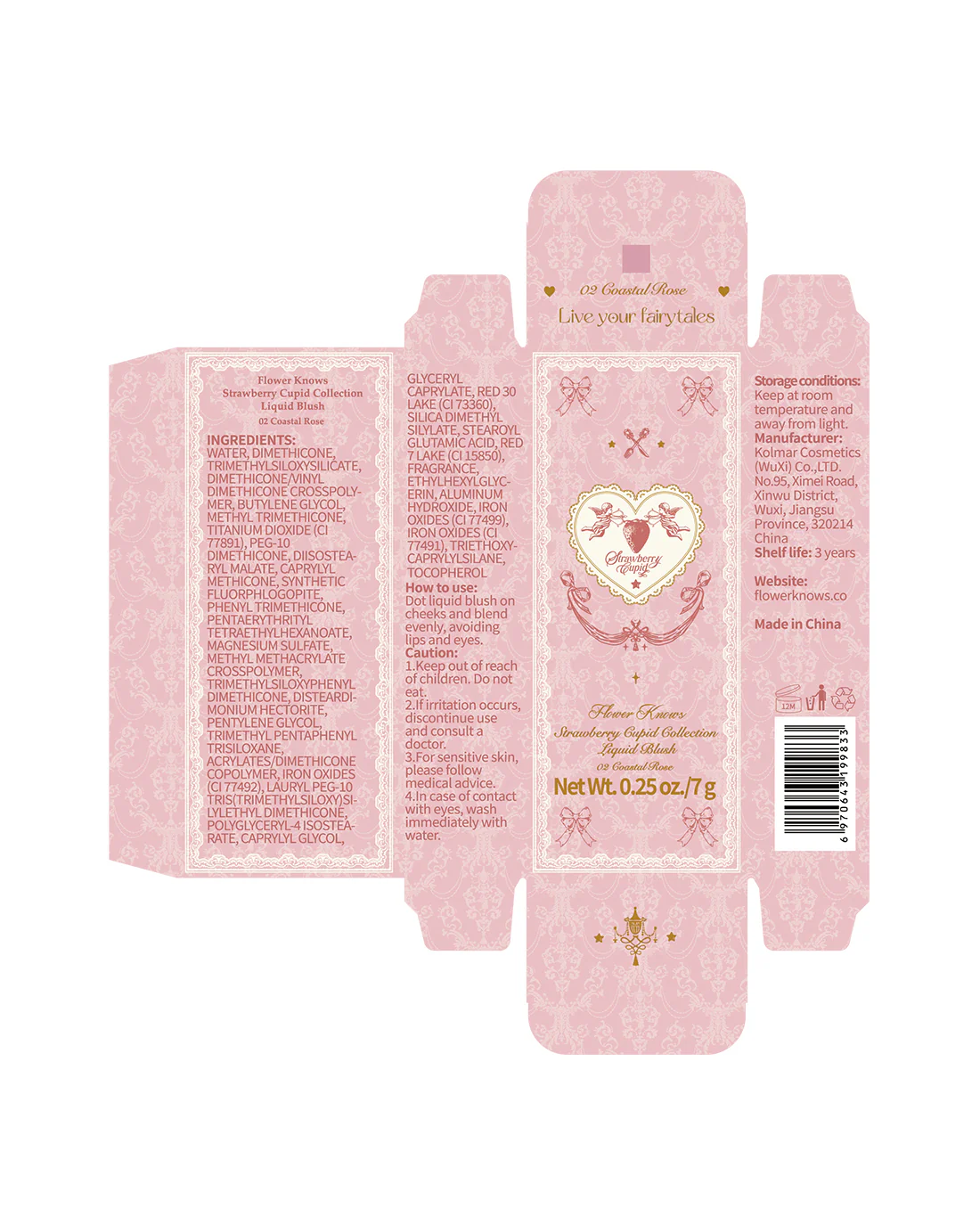 Strawberry Cupid All Day Glow Liquid Blush - Image 13