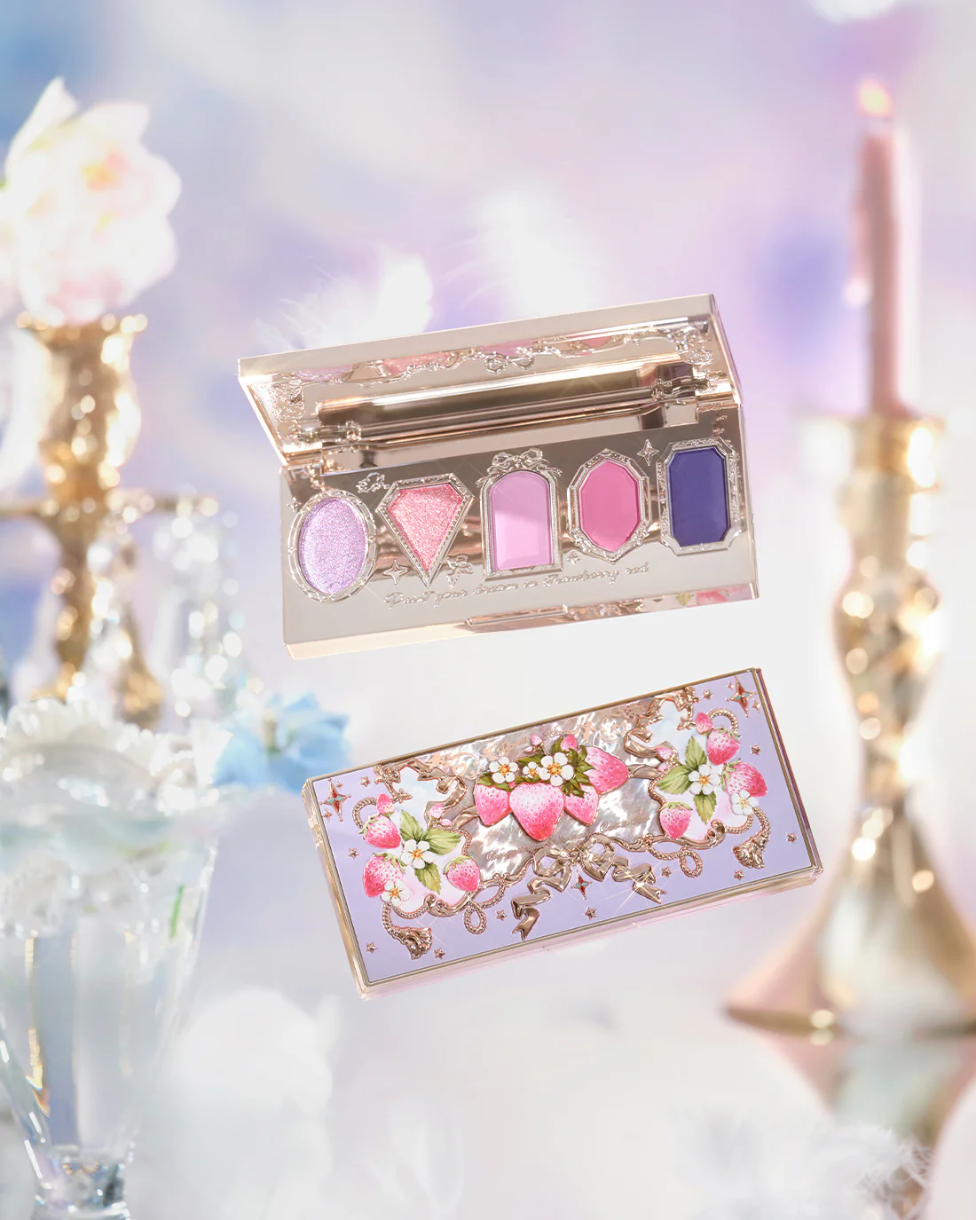 Violet Strawberry Rococo Eyeshadow Palette - Image 3