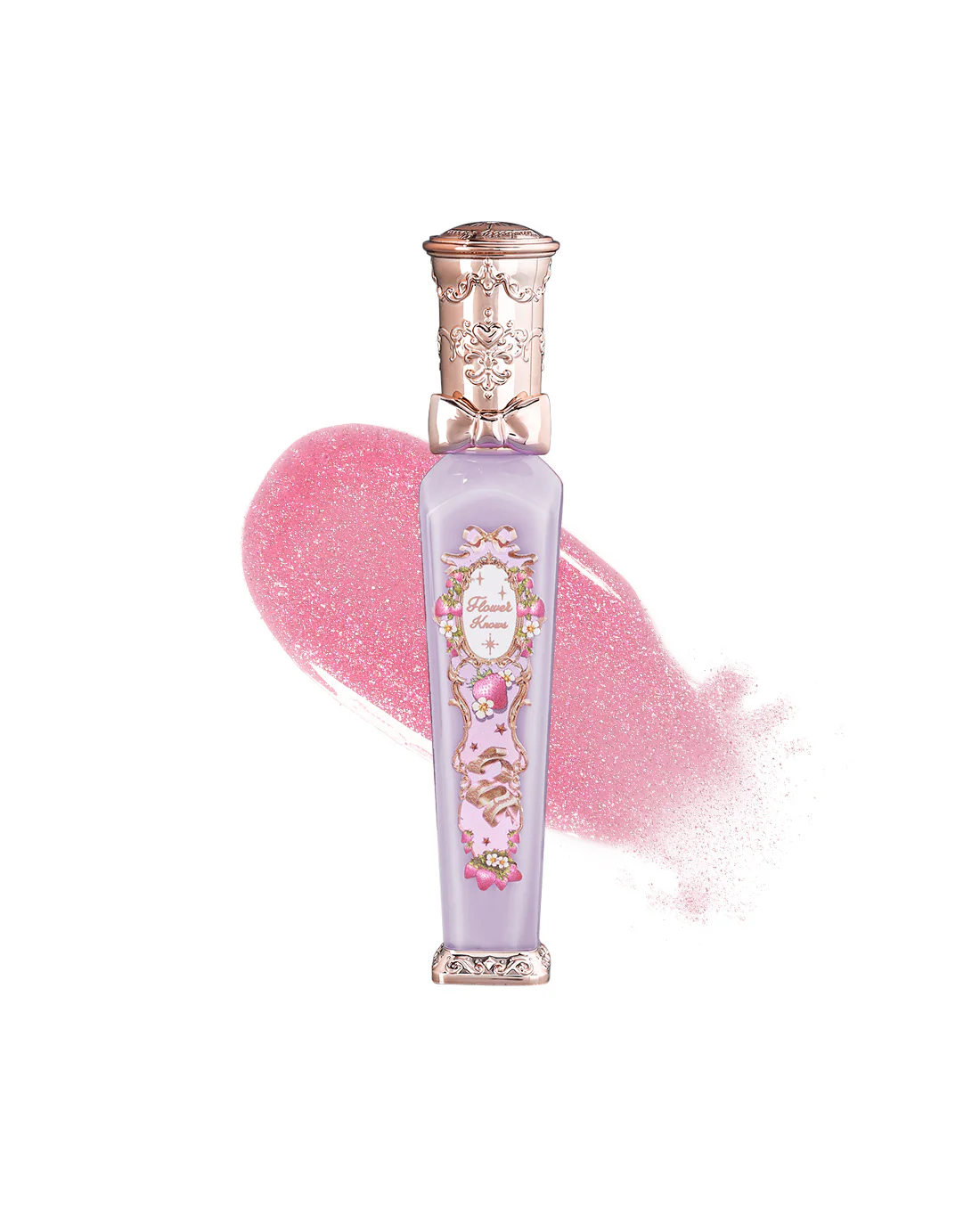 Violet Strawberry Rococo Glowy Lip Gloss - Image 17
