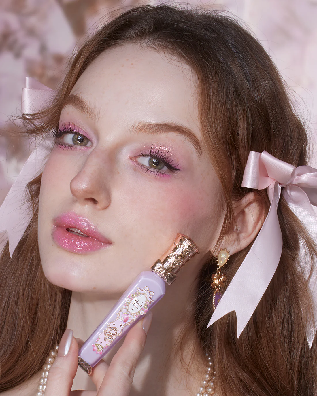 Violet Strawberry Rococo Glowy Lip Gloss - Image 20