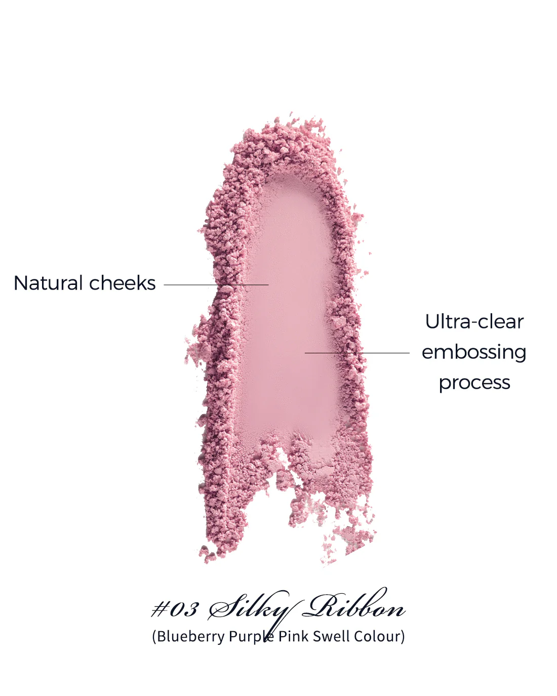Swan Ballet Embossed Blush - Image 12