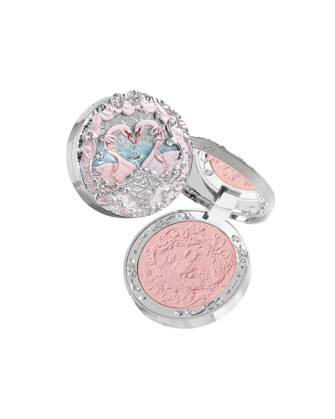 Swan Ballet Embossed Blush - Image 6