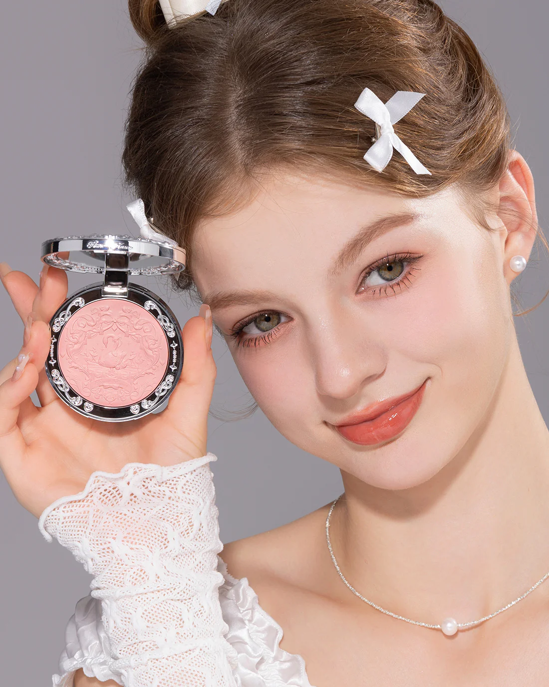 Swan Ballet Embossed Blush - Image 9