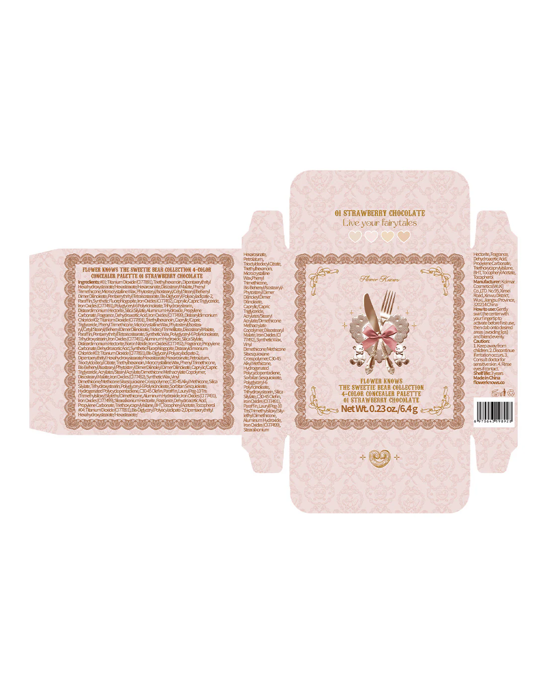 The Sweetie Bear 4-Color Concealer Palette (Bundle) - Image 10