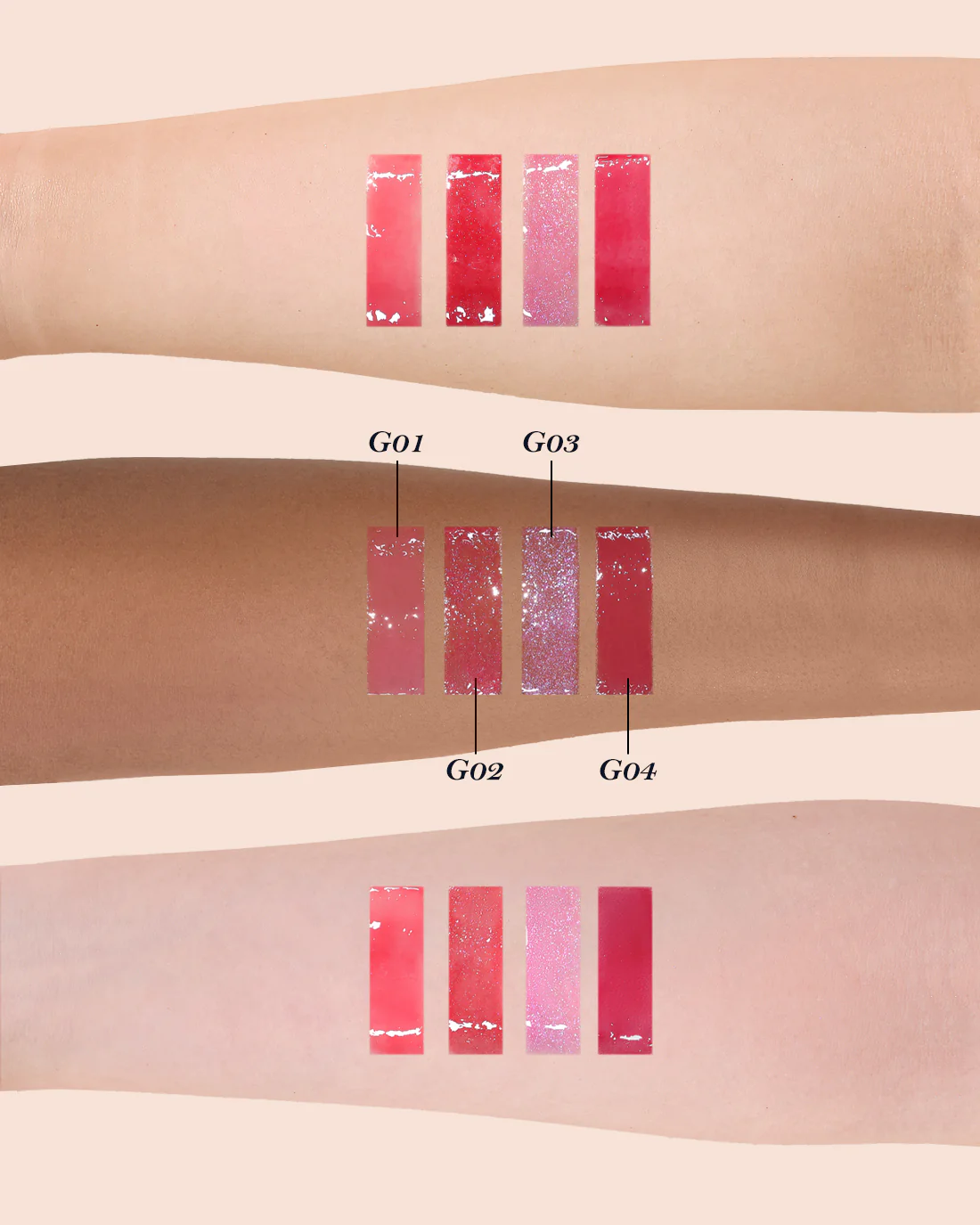 Violet Strawberry Rococo Glowy Lip Gloss - Image 26